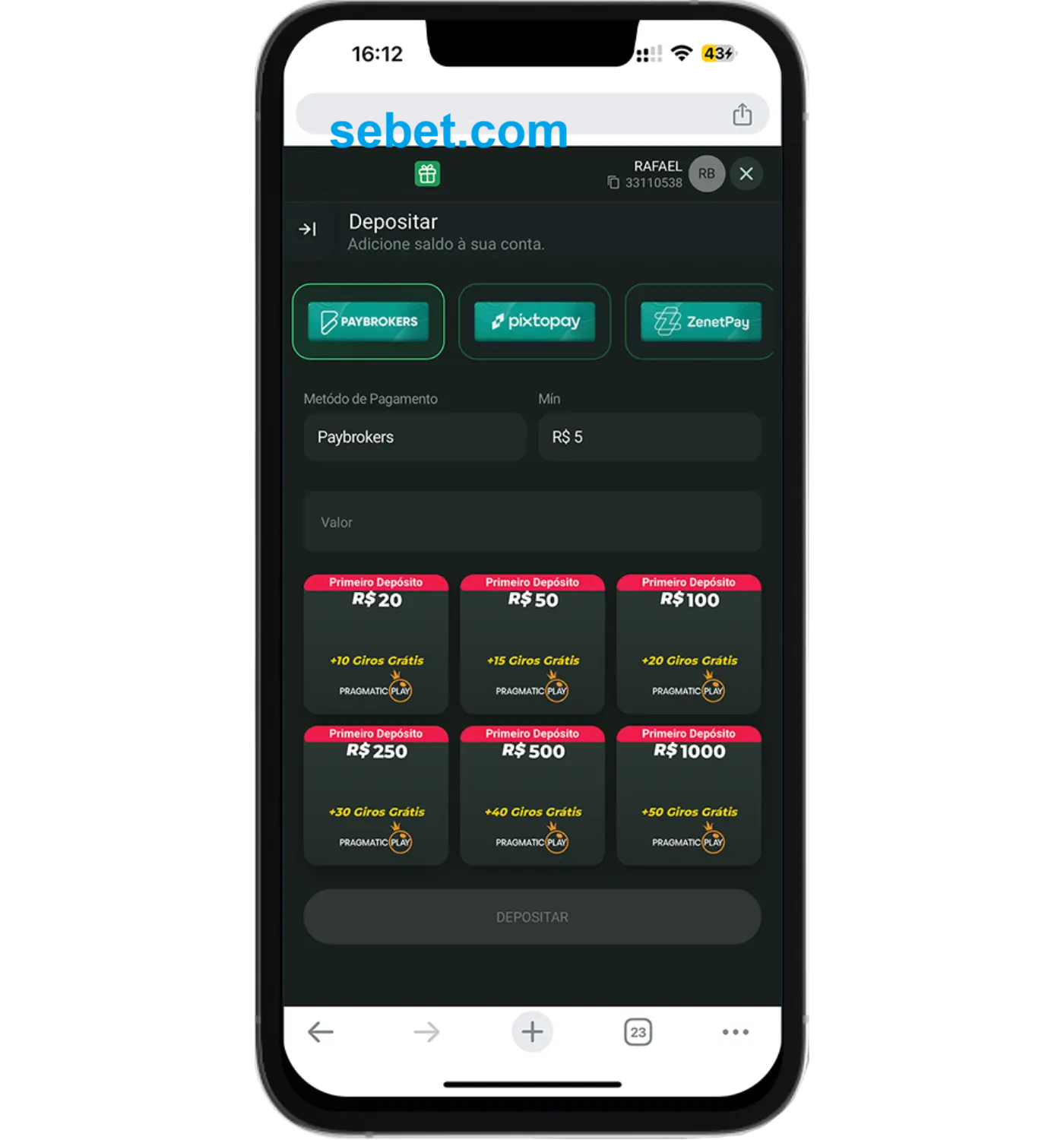 Baixe o aplicativo sebet para jogar a qualquer momento